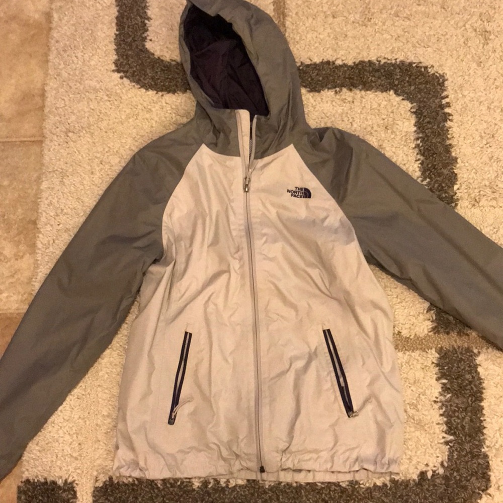 North face rain coat